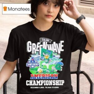 Tulane Green Wave American Championship December T Shirt