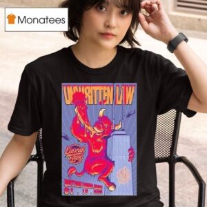 Unwritten Law Jan Bottom Lounge Chicago T Shirt