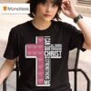 Virginia Tech Hokies I Can Do All Things Through Christ Who Strengthen Me T Shirt