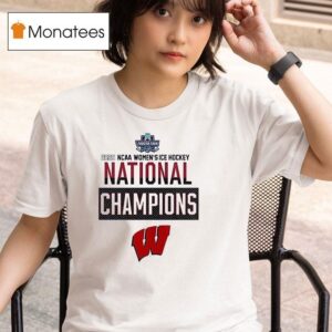 Wisconsin Badgers Women S Hockey Tournament Champions Logo T Shirt