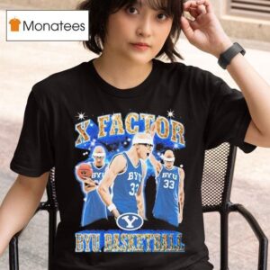 Xavion Staton X Factor Cartoon Byu Cougars T Shirt