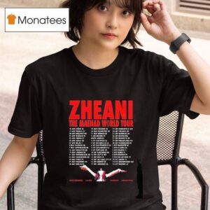 Zheani The Maenad World Tour Performance Schedule T Shirt