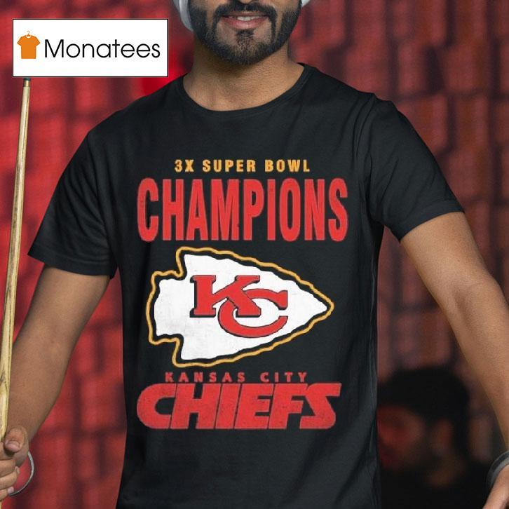 X Super Bowl Champions Kansas City Chiefs T Shirt X Super Bowl Champions Kansas City Chiefs T Shirt