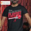 Alabama Crimson Tide Football College Football Playoff Stripe T Shirt