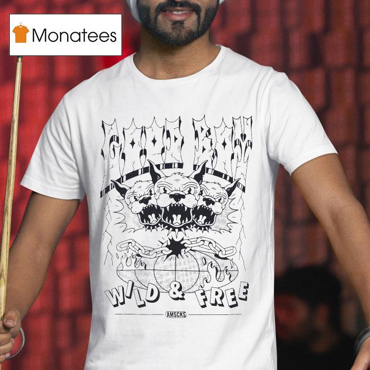 American Socks Wild And Free Hellhound T Shirt American Socks Wild And Free Hellhound T Shirt