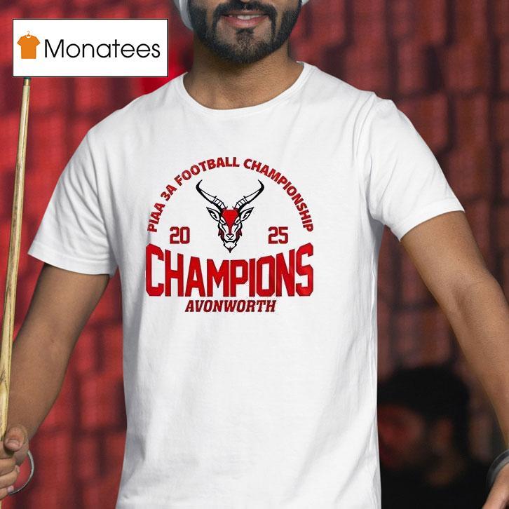 Avonworth Antelopes Piaa A Champions Logo T Shirt Avonworth Antelopes Piaa A Champions Logo T Shirt
