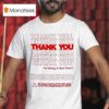 Bad Friends Thank You For Being A Bad Friend T Shirt