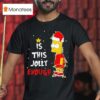 Bart Simpson Christmas This Jolly T Shirt
