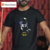 Batman Keaton Portrait Graphic Vintage Logo T Shirt