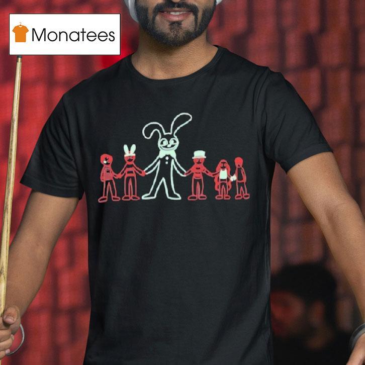 Bonnyjlox Rabbit Glows In The Dark T Shirt Bonnyjlox Rabbit Glows In The Dark T Shirt