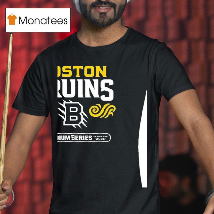 Boston Bruins Logo Stadium Series T Shirt Boston Bruins Logo Stadium Series T Shirt