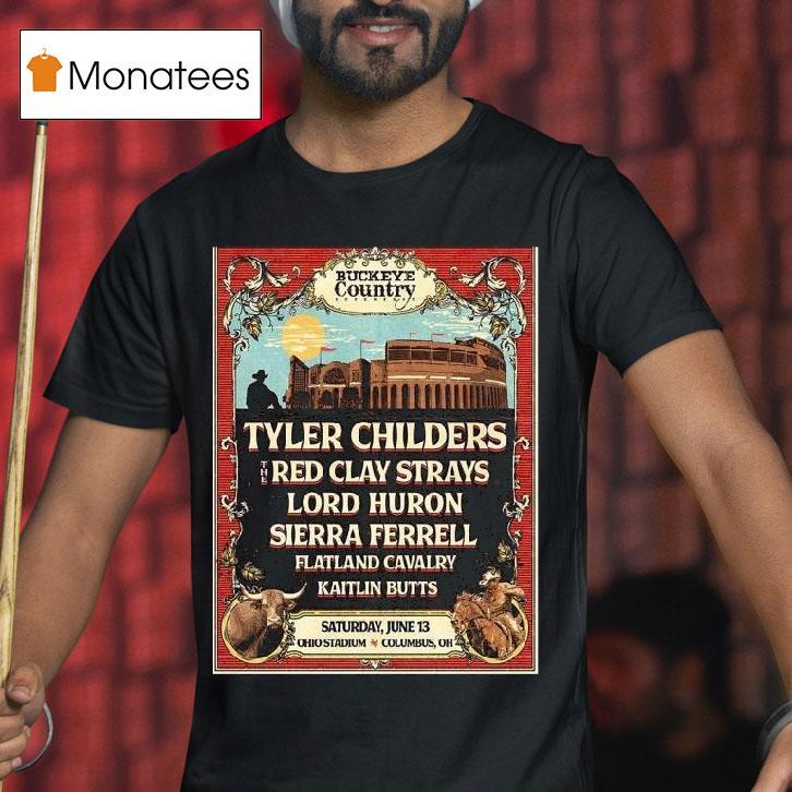 Buckeye Country Superfest Full Lineup In Columbus Ohio At Ohio Stadium On June T Shirt Buckeye Country Superfest Full Lineup In Columbus Ohio At Ohio Stadium On June T Shirt