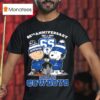 Charlie Brown And Snoopy Dallas Cowboys Th Anniversary Graphic T Shirt