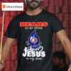 Chicago Bears In My Veins Jesus In My Heart Symbol T Shirt