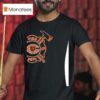 Chicago Bears X Fire Dept Fire Hose And Football T Shirt