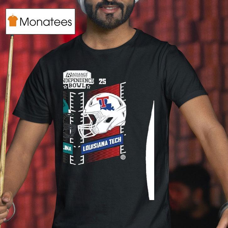 Coastal Carolina Chanticleers Vs Louisiana Tech Bulldogs Radiance Technologies Independence Bowl T Shirt Coastal Carolina Chanticleers Vs Louisiana Tech Bulldogs Radiance Technologies Independence Bowl T Shirt