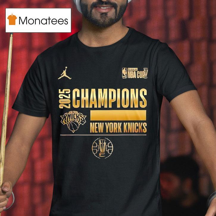 Congrats New York Knicks Nba Cup Champions T Shirt Congrats New York Knicks Nba Cup Champions T Shirt