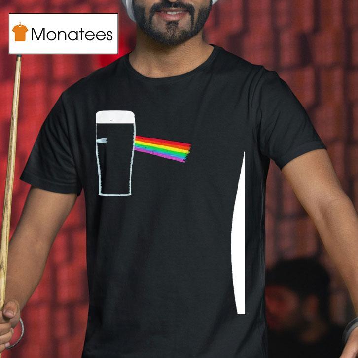 Dark Side Beer Rainbow T Shirt Dark Side Beer Rainbow T Shirt