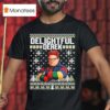 Delightful Derek Ugly Christmas T Shirt