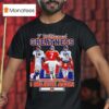 Denver Broncos Quarterbacks John Elway Jake Plummer Peyton Manning Signatures Believe Again T Shirt