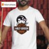 Denver Broncos X Hello Kitty Motor Harley Davidson T Shirt