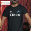 Detroit Lions X No One Likes Us We Don T Care Logo T Shirt