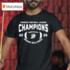 Drake Bulldogs Pioneer Football League Champions T Shirt