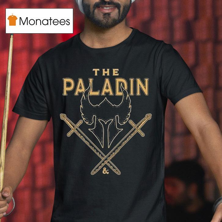 Dungeons Dragons The Paladin Class T Shirt Dungeons Dragons The Paladin Class T Shirt