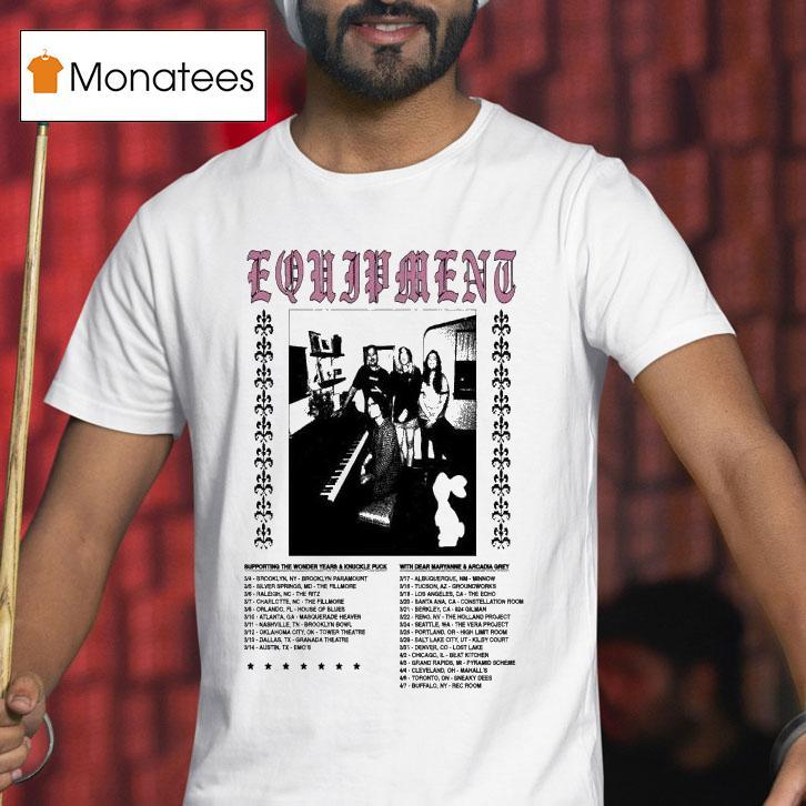 Equipment Spring Tour T Shirt Equipment Spring Tour T Shirt