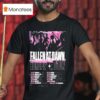 Fallen At Dawn European Tour T Shirt