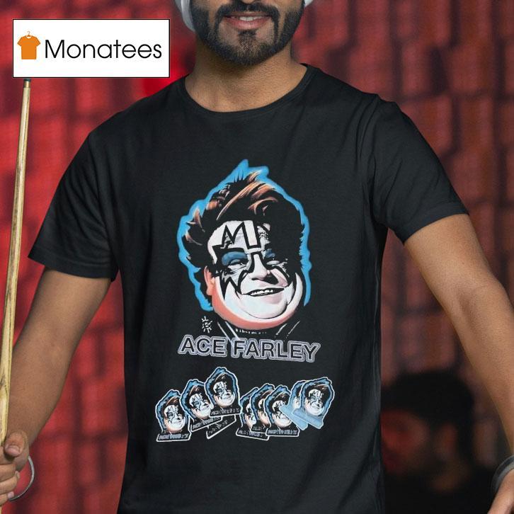 Fat Ace Frehley Kiss Legend Heads T Shirt Fat Ace Frehley Kiss Legend Heads T Shirt