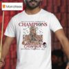 Georgia Bulldogs Sec Football Champions Trophy T Shirt