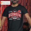 Georgia Bulldogs Sugar Bowl Cfp Quarterfinal Black T Shirt
