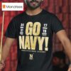 Go Navy Midshipmen United States Naval Academy T Shirt