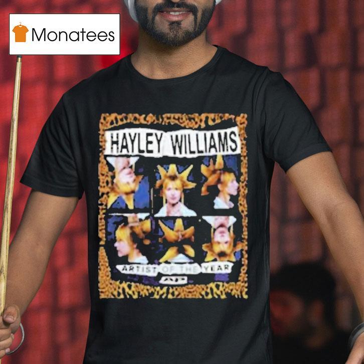 Hayley Williams Artist Of The Year T Shirt Hayley Williams Artist Of The Year T Shirt