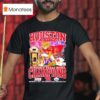 Houston Cougars Stomp Lsu Tigers Kinder S Texas Bowl Champions Masco T Shirt