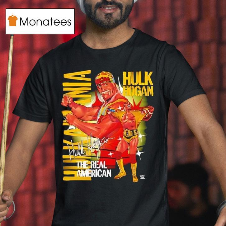 Hulk Hogan The Real American Signature T Shirt Hulk Hogan The Real American Signature T Shirt