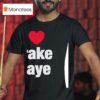 I Heart Drake Maye New England Patriots Football T Shirt