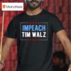 Impeach Tim Walz Vintage T Shirt