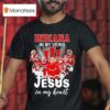 Indiana In My Veins Jesus In My Heart Signatures Team T Shirt