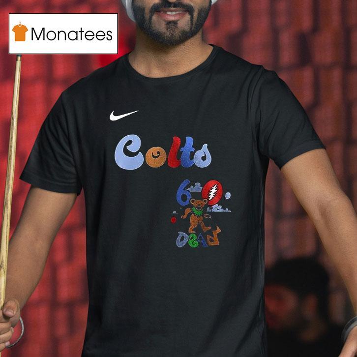 Indianapolis Colts Grateful Dead Celebrate Th Anniversary Bears T Shirt Indianapolis Colts Grateful Dead Celebrate Th Anniversary Bears T Shirt