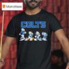 Indianapolis Colts X Goofy X Donald Duck X Mickey Mouse X Stitch Abbey Road T Shirt