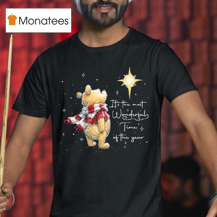 It S The Most Wonderful Time Of The Year Christmas Winnie The Pooh T Shirt It S The Most Wonderful Time Of The Year Christmas Winnie The Pooh T Shirt