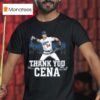 John Cena Wwe Legend Final Match Dec Retirement Tour Thank You Cena X Los Angeles Dodgers T Shirt