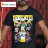 Jordan Love Black Green Bay Packers Notorious Player Graphic T Shirt