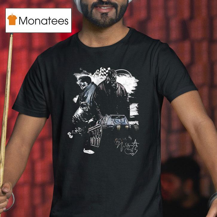 Kanye Donda Car Racing Graphic Signature T Shirt Kanye Donda Car Racing Graphic Signature T Shirt