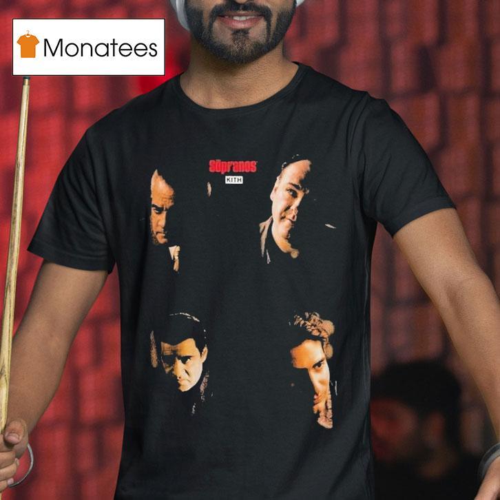 Kith For The Sopranos Characters Vignette T Shirt Kith For The Sopranos Characters Vignette T Shirt