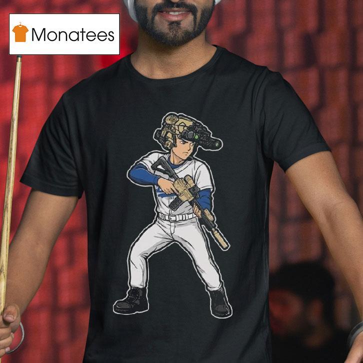 La Dodgers Shotime Guns T Shirt La Dodgers Shotime Guns T Shirt