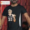 Larry Bird Middle Finger Boston Celtics Basketball T Shirt