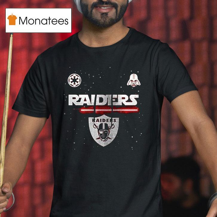 Las Vegas Raiders X Star Wars Darth Vader T Shirt Las Vegas Raiders X Star Wars Darth Vader T Shirt